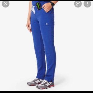 Figs Yola Scrub Pants Winning Blue